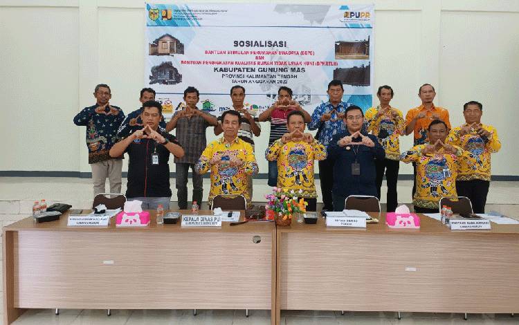 Warga Ikut Sosialisasi Pelaksanaan Bantuan Stimulan Perumahan Swadaya dan BPK-RTL