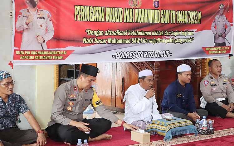 Polres Barito Timur Gelar Salat Gaib dan Doa Bersama untuk Korban Kanjuruhan