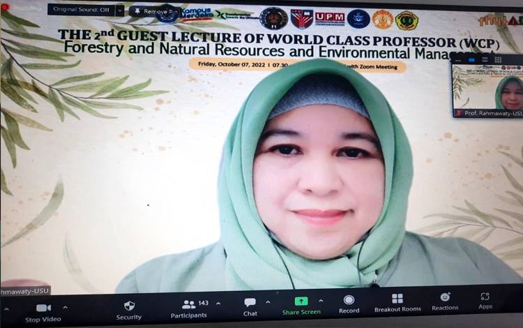 Profesor dari Universiti Putra Malaysia Kembali Dihadirkan Dalam Kegiatan 2nd Guest Lecture