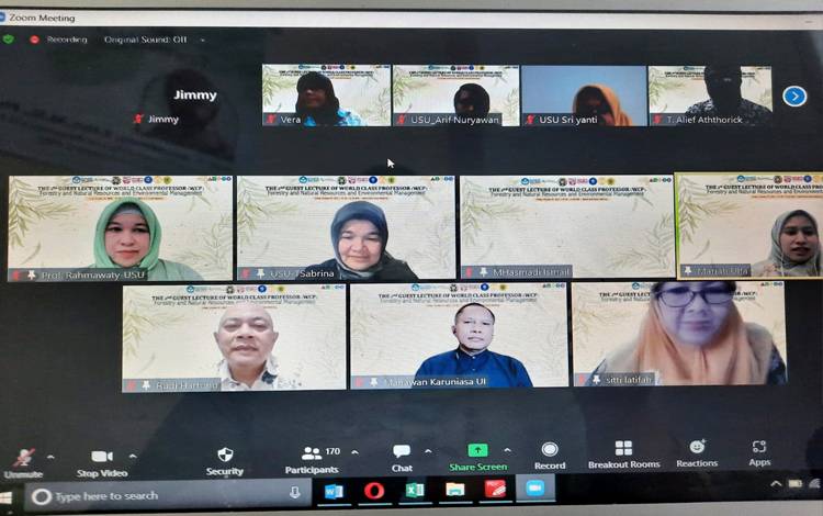 Ini Beda Kegiatan 1st dan 2nd Guest Lecture WCP oleh Universitas Sumatera Utara