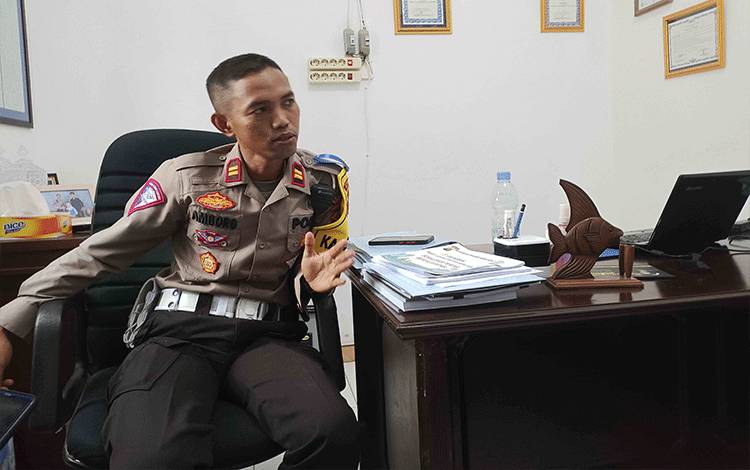 Satlantas Polres Seruyan Gencarkan Sosialisasi Penggunaan Sepeda Listrik