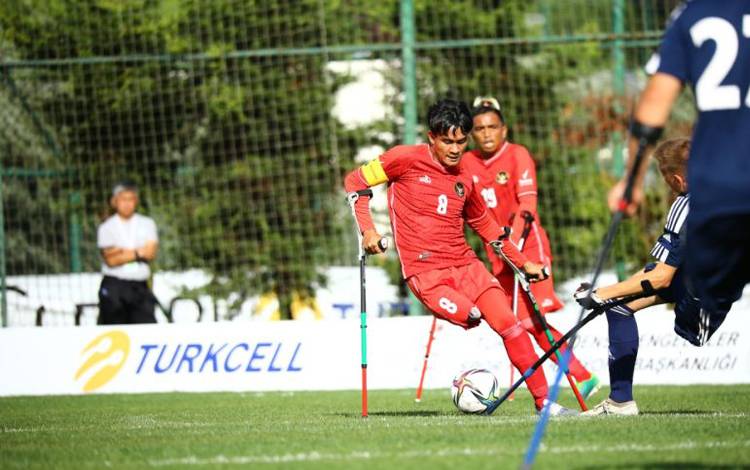 Garuda INAF Taklukkan Jerman 2-0 di Piala Dunia Amputasi