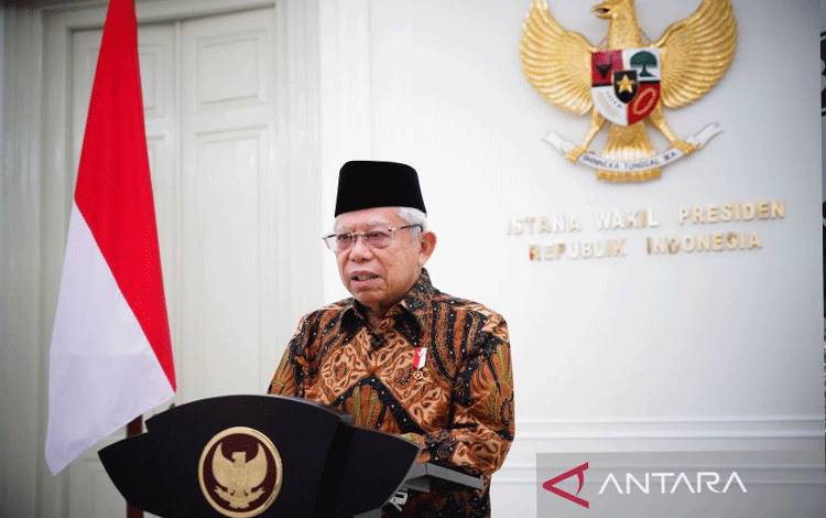Wapres Ma'ruf Harap Masyarakat Ekonomi Syariah Bangun Kekompakan