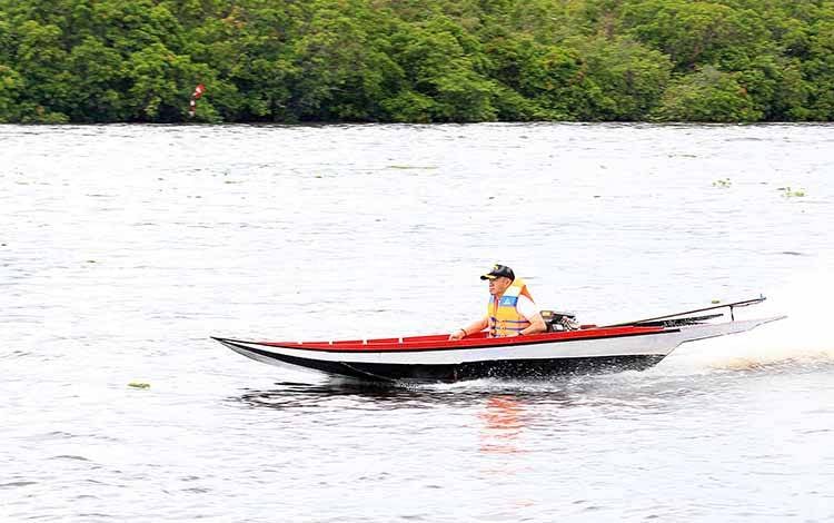 Bupati Seruyan Apresiasi Lomba Balap Perahu Ketinting?
