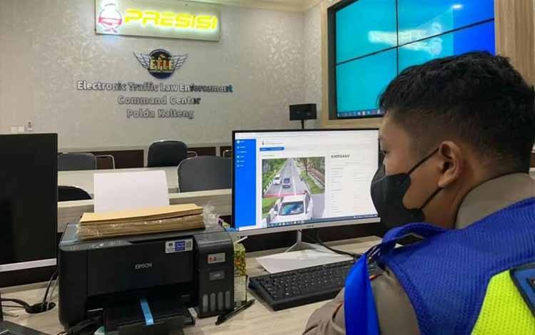 31 Pelanggar Lalu Lintas Terjaring ETLE di Palangka Raya