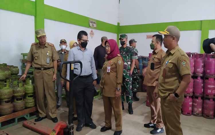 Tim Terpadu Temukan Elpiji Bersubsidi di Atas HET di Palangka Raya