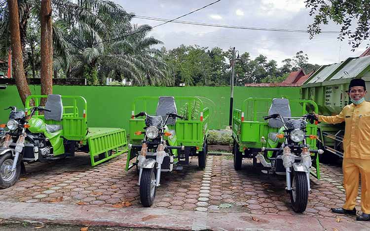 DLH Kobar Akan Salurkan Kendaraan Roda Tiga Pengangkut Sampah Aspirasi dari DPR RI