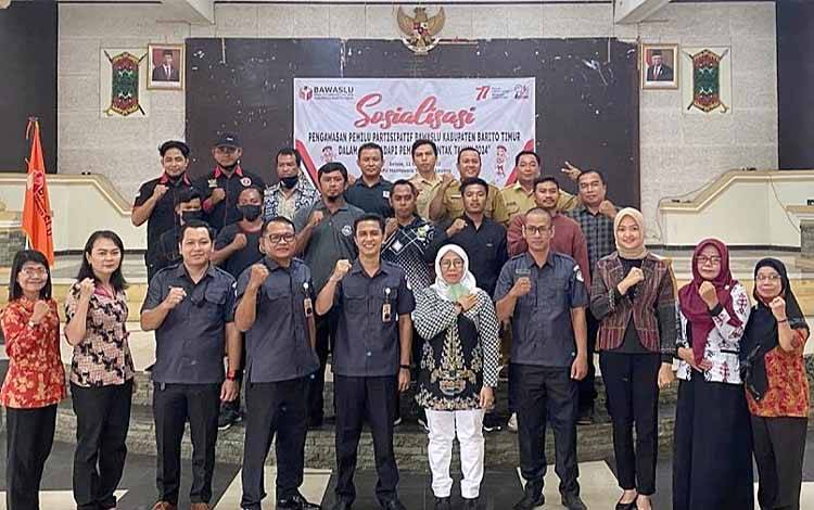 Bawaslu Barito Timur Gelar Sosialisasi Pengawasan Pemilu Partisipatif