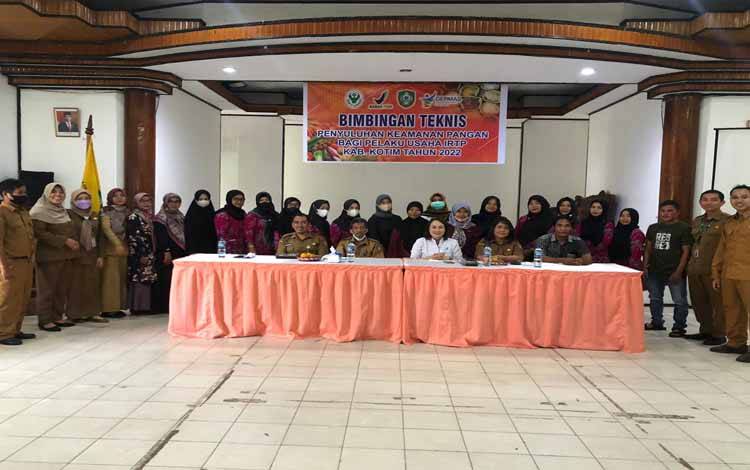 Pelaku Industri Rumah Tangga Diberi Penyuluhan Keamanan Pangan di Sampit