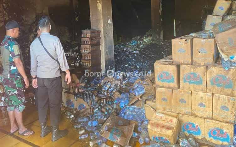 Kerugian Kebakaran Gudang Sembako di Parenggean Mencapai Rp 504 Juta