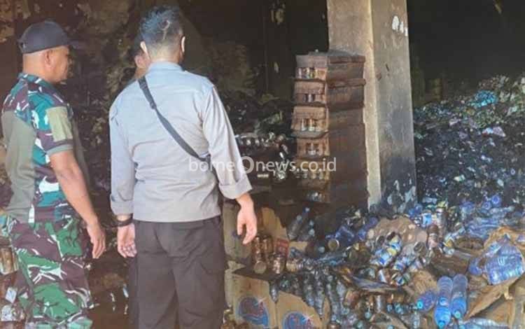 Kebakaran Gudang di Parenggean Diduga Akibat Korsleting Listrik