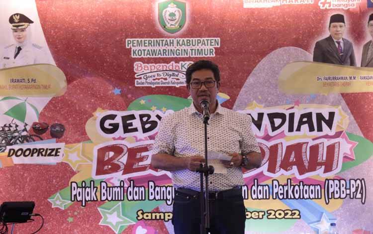Kepala Bapenda Kotim, Ramdansyah