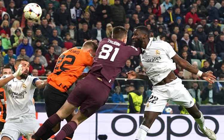 Laga Real Madrid kontra Shakhtar Donetsk Berakhir Imbang 1-1