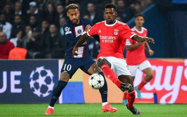 PSG Berbagi Poin dengan Benfica Usai Bermain Imbang 1-1