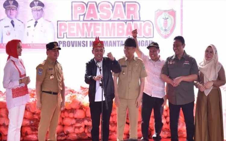 Wakil Ketua I DPRD Kapuas Apresiasi Pasar Penyeimbang Pemprov Kalteng