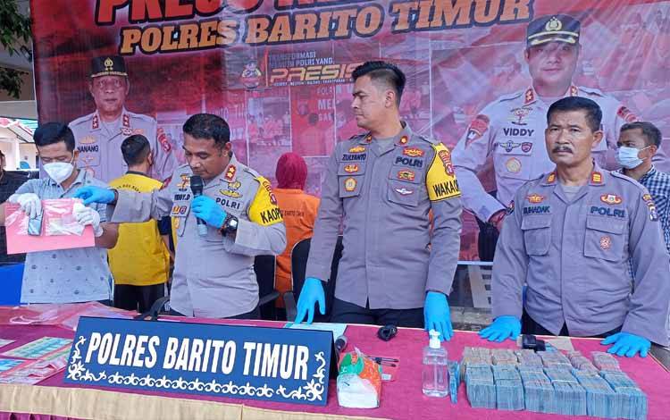 Polres Barito Timur Ungkap 2 Tindak Pidana Narkotika pada September 2022