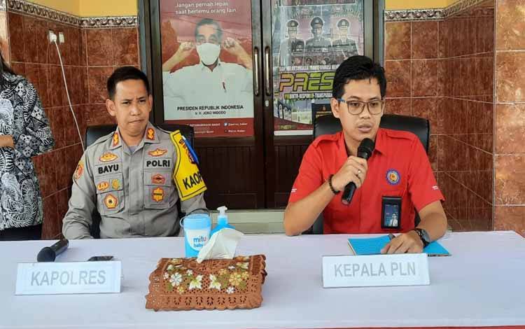 ULP PLN Pangkalan Bun Belum Bisa Pastikan Kapan Listrik Nyala