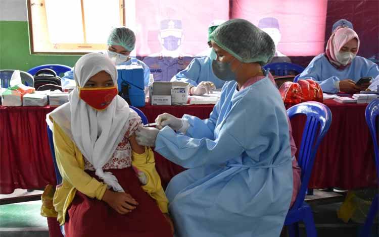 Segini Capaian Vaksinasi Covid-19 Dosis Ketiga di Kapuas