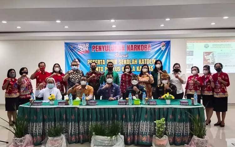 Legislator Kapuas Apresiasi BNNP Deklarasi Bahaya Narkoba di Sekolah