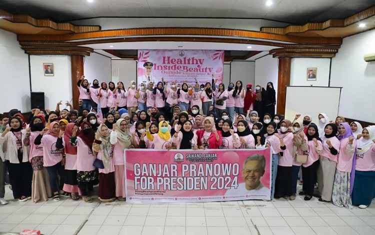 Gelar Seminar dan Beuty Class, Srikandi Ganjar Ingin Perempuan Kalteng Sehat, Mandiri, dan Pintar Rawat Diri