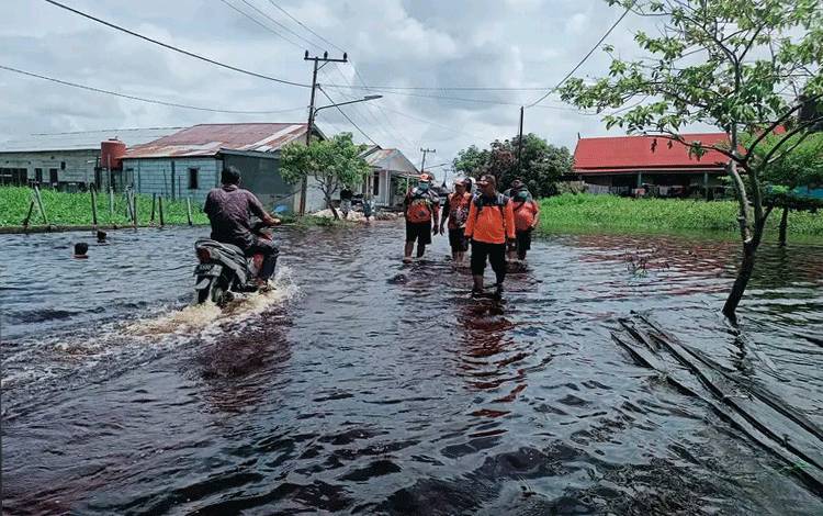 Sebagian Wilayah Palangka Raya Kembali Terendam Banjir