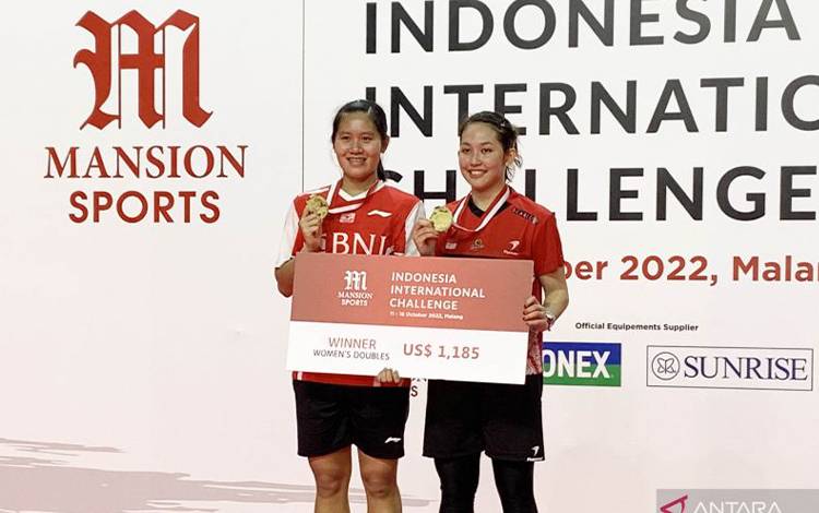 Lanny/Ribka Juarai Ganda Putri Indonesia International Challenge 2022