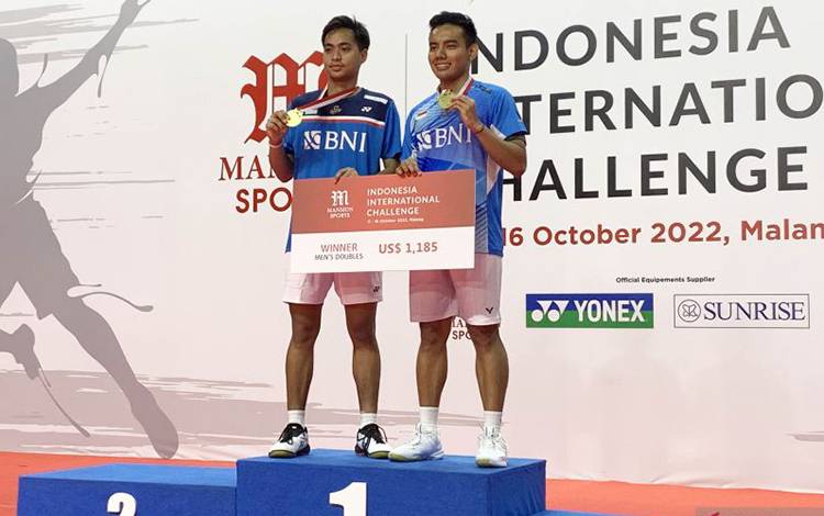 Pramudya/Rahmat Juarai IIC 2022 Seusai Kalahkan Pasangan Jepang