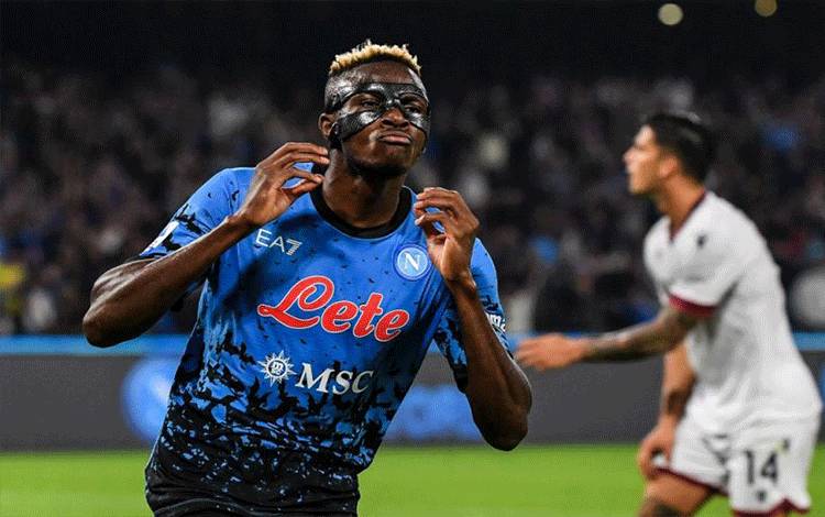 Napoli Dipastikan Tanpa Victor Osimhen pada Laga Lawan AC Milan