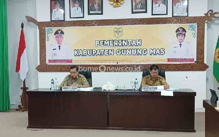 Pemkab Gunung Mas Optimis Capai Target MCP 2022