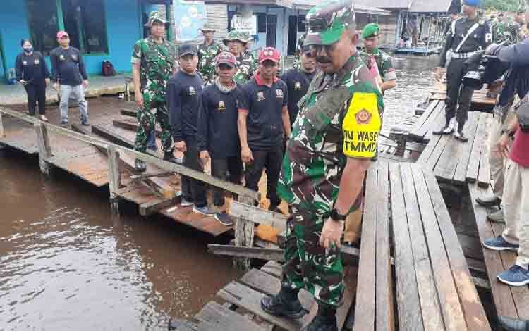 Pengerjaan Program TMMD Sudah Sesuai Perencanaan