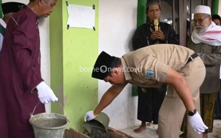 Pemkab Lamandau Dukung Aksi Swadaya Bangun Rumah Ibadah