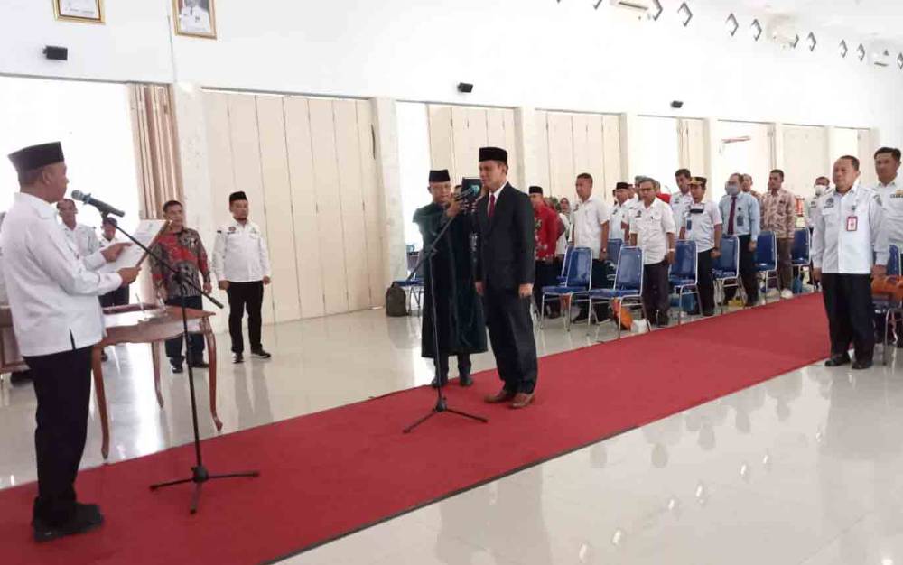 Bupati Sukamara Harapkan DPAM Tirta Sukamara Lakukan Pembenahan