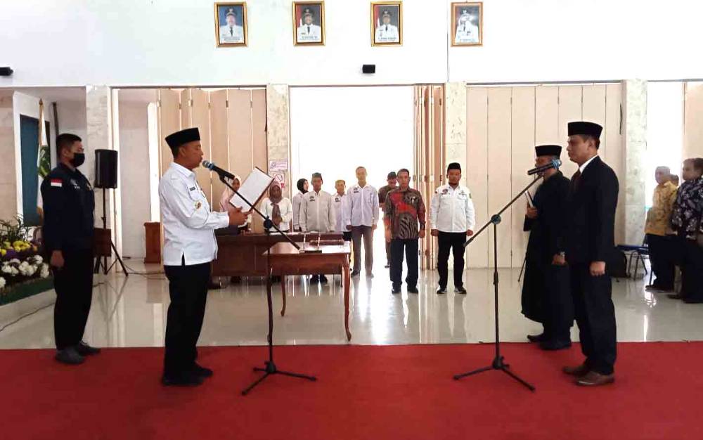 Direktur PDAM Tirta Sukma Periode 2022-2027 Resmi Dilantik