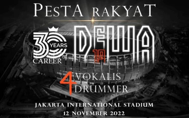Dewa 19 Siapkan Tiket Live Streaming Konser "30 Tahun Berkarya"