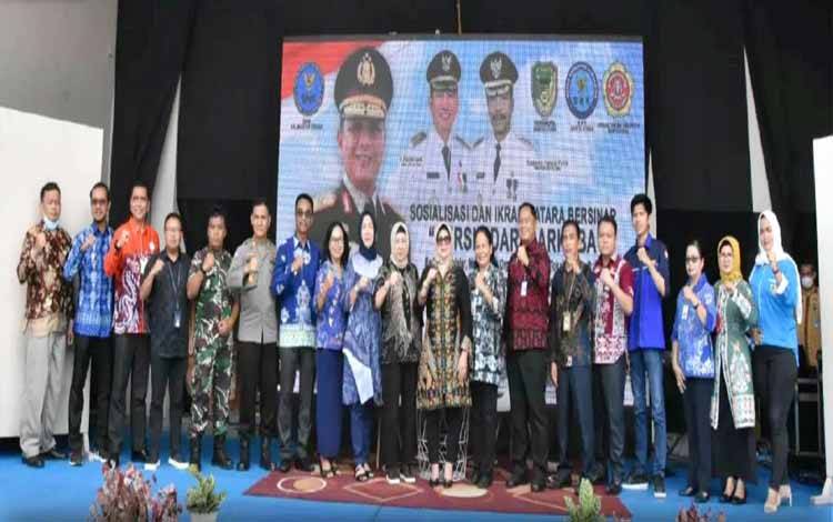 Pejabat Pemkab Barito Utara Ikrar Bersama Bersih dari Narkoba