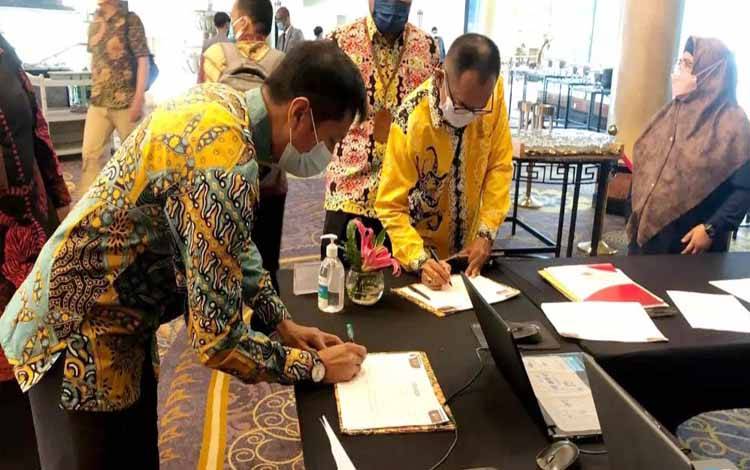 Sekda Bupati Barito Utara Hadiri Upstream Oil dan Gas Executive Meeting Wilayah Kalimantan Sulawesi