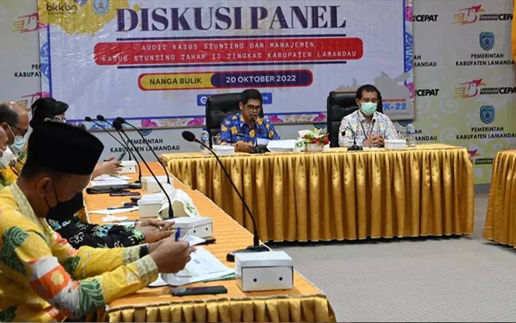 Pemkab Lamandau Gelar Diskusi Panel Audit Kasus Stunting