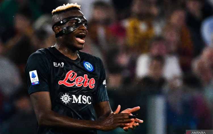 Gol Victor Osimhen Bawa Napoli Menang Tipis 1-0 atas AS Roma
