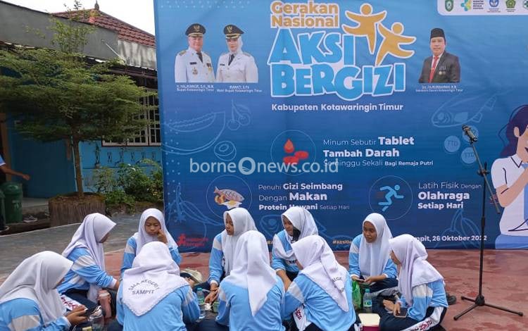 Dinkes Berikan Tablet Tambah Darah Cegah Anemia pada Pelajar di Sampit
