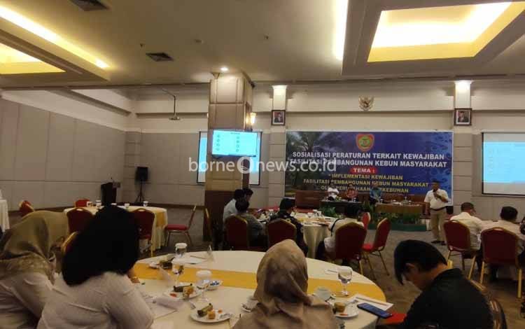 Pemprov Kalteng Sosialisasikan Aturan Fasilitasi Pembangunan Kebun Masyarakat