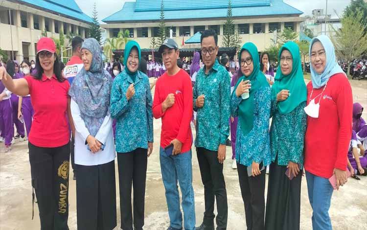 Dinkes Barito Selatan Laksanakan Gerakan Nasional Aksi Bergizi di SMAN 1 Buntok