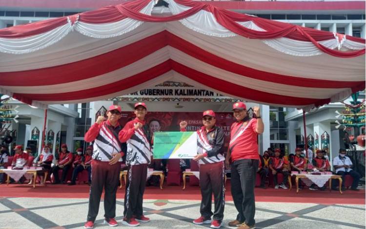 131 Atlet Pra Popnas Kalteng Dilindungi Program BPJS Ketenagakerjaan