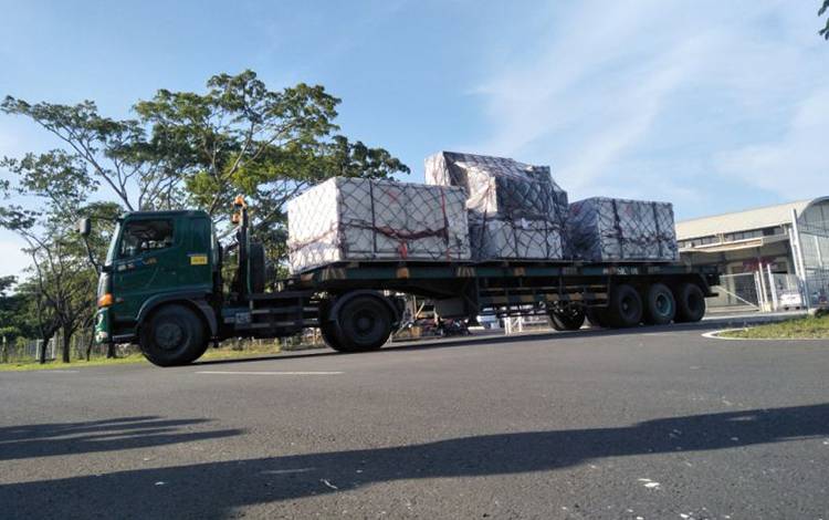 Logistik WSBK Mandalika 2022 Tiba di Lombok
