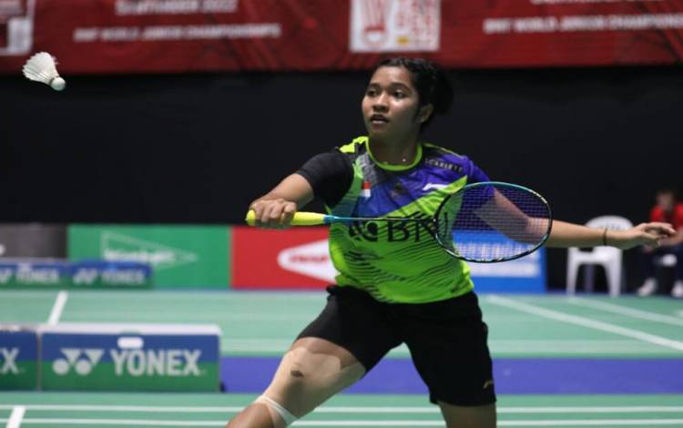 Langkah Tunggal Putri Indonesia Ester Terhenti di Semifinal WJC 2022