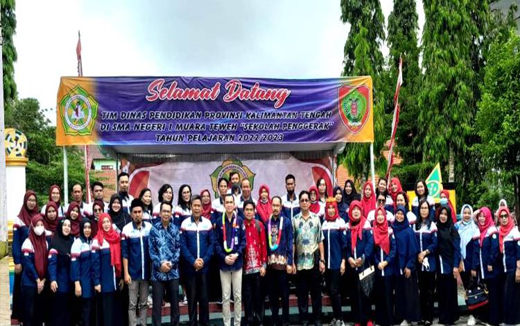 SMAN 1 Muara Teweh Mendapat Apresiasi dari Disdik Kalteng