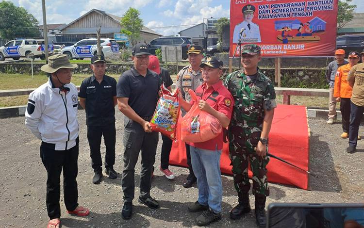 Gubernur Kalteng Minta Bantuan Segera Disalurkan kepada Warga