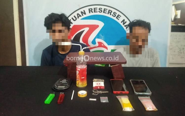 2 Warga Kelurahan Mendawai Ditangkap karena Narkoba