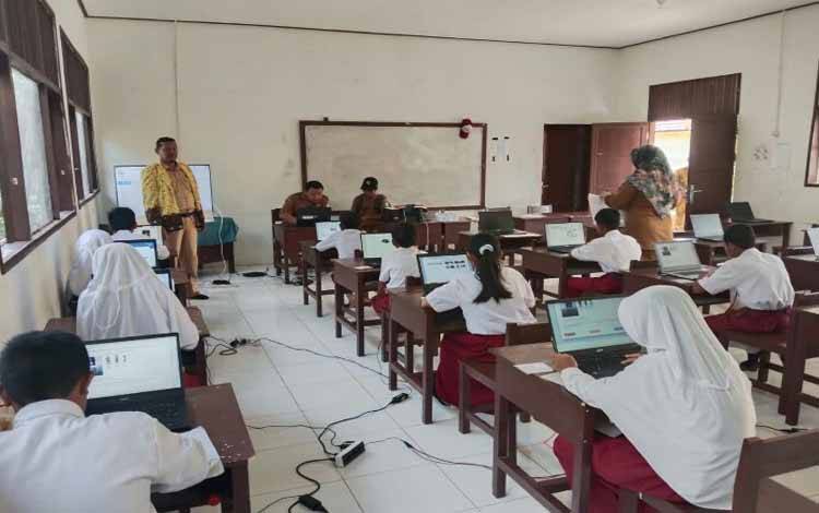 Sebagian SD di Kotim Masih Laksanakan ANBK