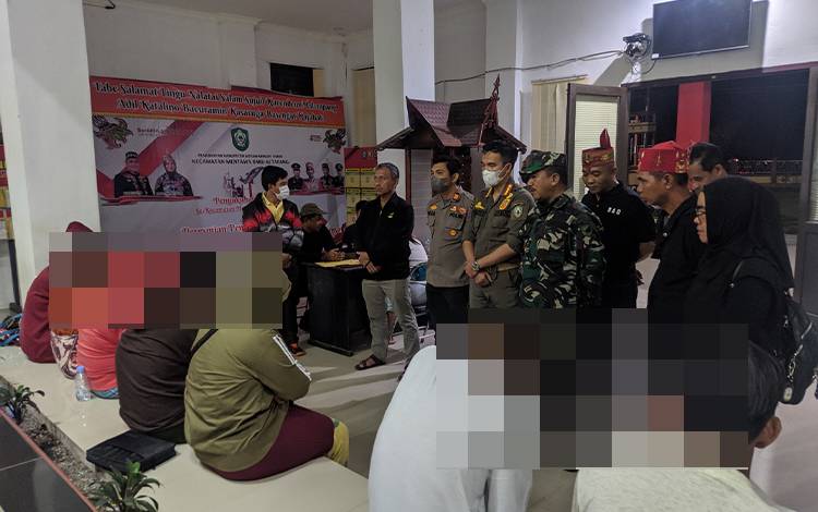 Penertiban di Warung Remang-remang di Kotim Amankan 6 Terduga PSK dan 2 Pemuda?