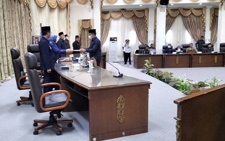 Fraksi di DPRD Barito Utara Tekankan Relokasi APBD Sasar Peningkatan Ekonomi Masyarakat